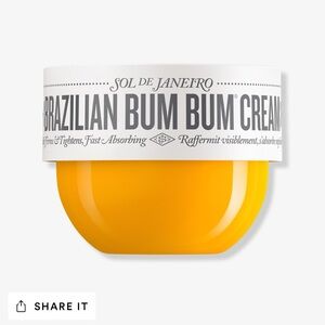 Brazilian bum bum body cream